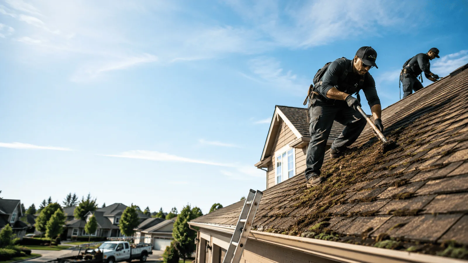 Roof Moss Removal in Rossford, OH near me